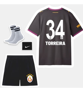 Torreıra-34 Gâlâtâsârây 26-27 Yeni Sezon Çocuk Futbol Forması - 4'lü Set