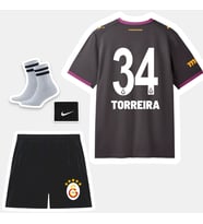 Torreıra-34 Gâlâtâsârây 26-27 Yeni Sezon Çocuk Futbol Forması - 4'lü Set