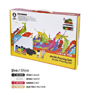 Nova Color Akrilik Pouring Set ŞİVA 