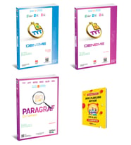 345 TYT 2026 Matematik Türkçe ve Paragraf 3lü Deneme Seti + Planlama Defteri