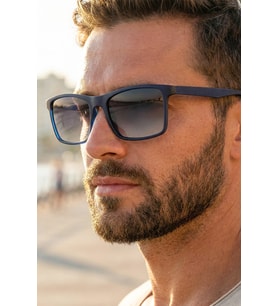 SUNSTOP UV400 Polarize Lacivert Erkek Güneş Gözlüğü 1320 C8383M - Esnek ve Dayanıklı Gövde