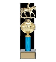 ODAK KUPA - Figürlü Kupalar - At / Binici Figürlü Kupalar FG-051 B - 38 cm