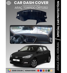 HYUNDAİ İ20 (2008-2014) Torpido Örtüsü Göğüs Koruma Araca Özel UV Koruma Kaymaz