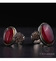 Özel Tasarım Gümüş Yüzük Set
