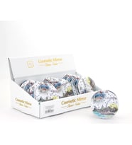 Northcity Taşlı İstanbul Tasarımı El Aynası - 7x7 Cm Şık Aksesuar