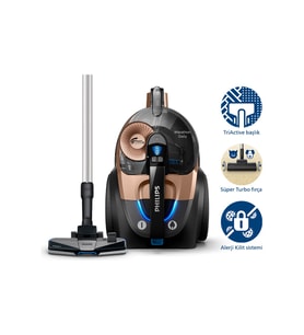 Philips Marathon Daily XB7151/07 750 W Toz Torbasız Süpürge
