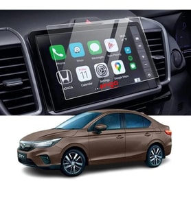 Honda City 8 inç Navigasyon Uyumlu Ekran Koruyucu Şeffaf Nano