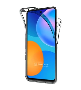 Huawei P Smart 2021 Kılıf 360 Şeffaf Ön Arka Korumalı Silikon
