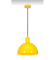 Retro Metal Sarı Dekoratif Kafe Mutfak Sarkıt Avize Çap.30 cm