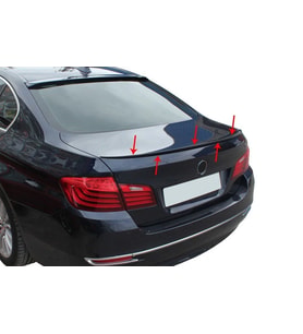 Bmw F10 Uyumlu 5 Seri Spoiler Bagaj Gt İnce Uçlu Fiber 2010 Ve Sonrası