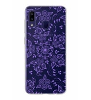 Samsung Galaxy M10s Kapak Nostalji Desen Tasarımlı Şeffaf Silikon Kılıf