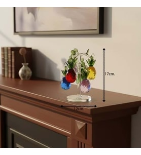 KRİSTAL ANANAS AĞACI KARIŞIK -ZEYVE