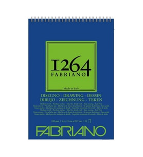 Fabriano 1264 Drawing Paper Çizim Defteri 180 gr A4 50 yp Üstten Spiralli 