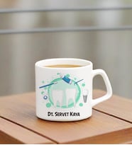 İsme Diş Hekimi Temalı Espresso Bardak