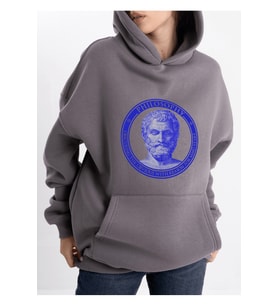 Unisex Philosophy Kapüşonlu Sweatshirt