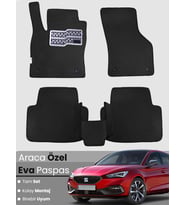SEAT LEON HYBRİD (2020-2024) Uyumlu EVA Paspas Tam Set–Oto Paspas,Araca Özel,Kolay Montaj