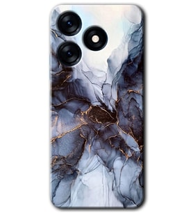 Tecno Spark 10 Pro Kılıf HD Desen Baskılı Kılıf - Otantik Mermer