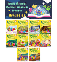 2.Sınıf Renkli Eğlenceli Maceralı Okumayı Sevdiren Hikaye Seti 2
