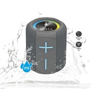 Lexroo Taşınabilir Bluetooth Hoparlör IPX6 Suya Dayanıklı - 6W Ses Çıkışı Gri