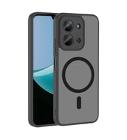Lexroo Xiaomi Redmi 15C Kılıf M-safe Şarj Özellikli Babet Kılıf - Siyah