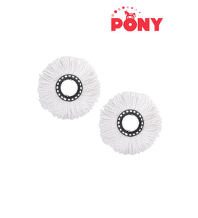 PONY 2 ADET OTOMATİK TEMİZLİK SETLERİNE UYUMLU MOP PASPAS