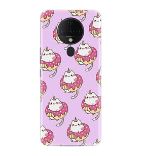 Tecno Spark 6 Kılıf Resimli Silikon Kılıf Unicorn Donut 1417