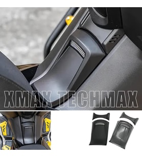 Xmax Techmax 250/300 2023-2024 Benzin Depo Üzeri Koruma Kapak Seti Siyah