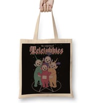 The Teletubbies 02 Bez Çanta Uzun Saplı