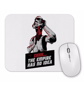 Deadpool Shhh Mouse Pad