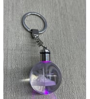Ledli Sultanahmet Tasarımı Kristal Anahtarlık Alk3804