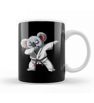 Dabbing Koala Brazilian Jiu Jitsu Bjj Gift Kupa Bardak Porselen