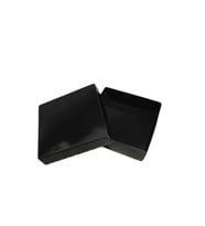 Komple Karton Kutu 10X10x3 CM  (25 Adet )  Siyah