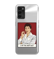 Oppo A16 / A55 Uyumlu Scarface Tony Montana Tasarımlı Şeffaf Telefon Kılıfı
