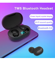 E6S TWS Bluetooth 5.0 Stereo Kulaklık Siyah