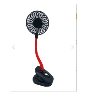 Ayarlanabilir Kıskaçlı Masa Üstü Mini Vantilatör (Çok Renkli)