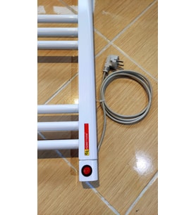 Elektrikli Havlupan Beyaz 50X110 cm 350 WATT 60c Termostatlı Hizmetterm