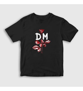 Presmono Unisex Çocuk Siyah Violator Depeche Mode T-Shirt 141391tt