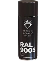 DEKOR 653 PARLAK SİYAH SPREY BOYA 400ML