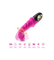 PRIME TOYS Joyblade Şarjlı Esnek G Nokta ve Klitoris Uyarıcı Yapay Penis Vibratör - Pembe