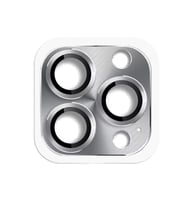 Uray store Apple iPhone 16 Pro Max Pers Alüminyum Kamera Lens - Gri