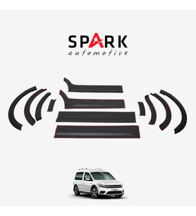 Volkswagen Caddy 2015-2020 Yıl Aralığı Uyumlu Kısa Şase Sol Sürgü Dodik Seti 12 Parça