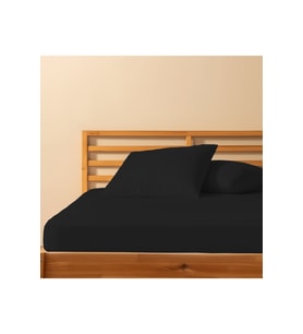 %100 Pamuklu Tek Kişilik Lastikli Çarşaf 120x200+30 50x70 Yastık Kılıfı ( 1 Adet )