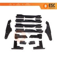 Hyundai i30 i30 CW 2007-2012 için Sunroof Tavan Perde Kızak Tamir Seti Metal Ayar Kollu 50006393 81635A5000