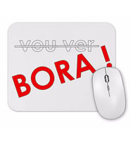Menos Vou Ver Mouse Pad