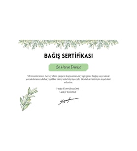 Sertifika baskı 300gr