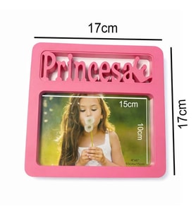 Çocuklara Özel Prens & Prenses Fotoğraf Çerçevesi – Pembe Prenses & Mavi Prens Tasarımlı 10x15 cm Çocuk Çerçevesi