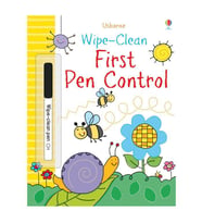 Wipe-Clean:First Pen Control Usborne Publishing