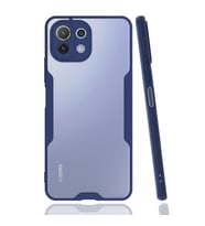Xiaomi Mi 11 Lite Kılıf Platin Silikon - Lacivert