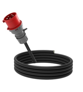 Bemis EV Şarj Cihazı Besleme Kablosu Trifaze  11 kW – 22 kW  5/32A Fiş  5x6 TTR  1,5 Metre