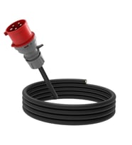 Bemis EV Şarj Cihazı Besleme Kablosu Trifaze  11 kW – 22 kW  5/32A Fiş  5x6 TTR  1,5 Metre